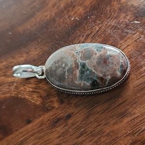 Peanut Obsidian Pendant